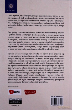 Nowy Jork. Neurotyczna stolica świata - Verena Lueken [KSIĄŻKA]