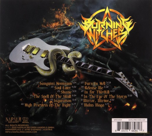 Burning Witches: Inquisition (digipack) [CD]