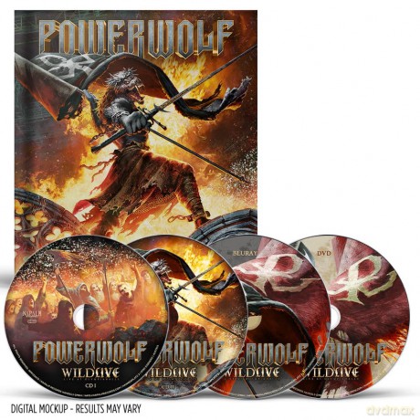 Powerwolf: Wildlive Live At Olympiahalle [Blu-Ray]+[DVD]+[2CD]