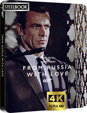 007 James Bond From Russia with Love (Pozdrowienia z Rosji) (steelbook) [Blu-Ray 4K]+[Blu-Ray]