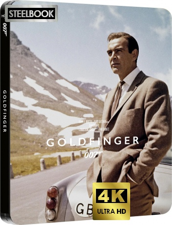 007 James Bond Goldfinger (steelbook) [Blu-Ray 4K]+[Blu-Ray]