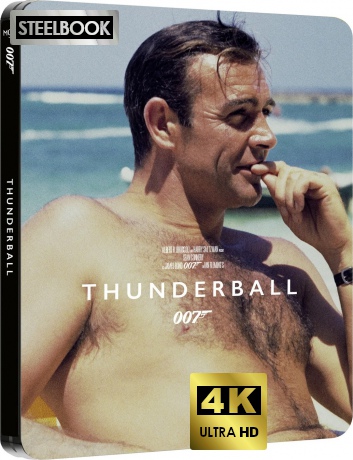 007 James Bond Thunderball (Operacja 'Piorun') (steelbook) [Blu-Ray 4K]+[Blu-Ray]