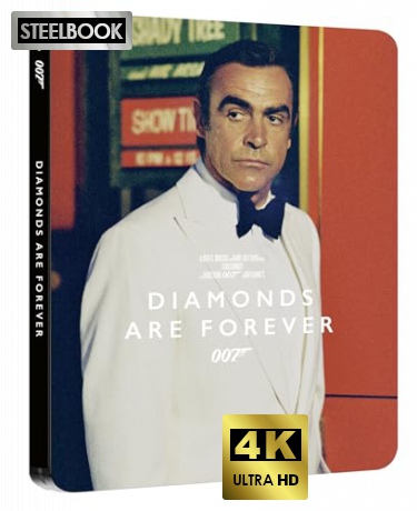 007 James Bond  Diamonds Are Forever (Diamenty są wieczne) (steelbook) [Blu-Ray 4K]+[Blu-Ray]