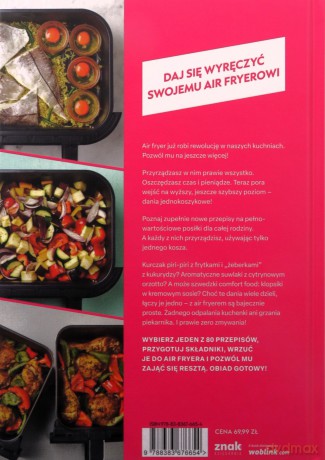 Air fryer. Przepisy na dania jednokoszykowe - Clare Andrews [KSIĄŻKA]