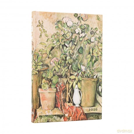 Kalendarz 2026 Cezanne's Terracotta Pots and Flowers tygodniowy HOR [KALENDARZ]