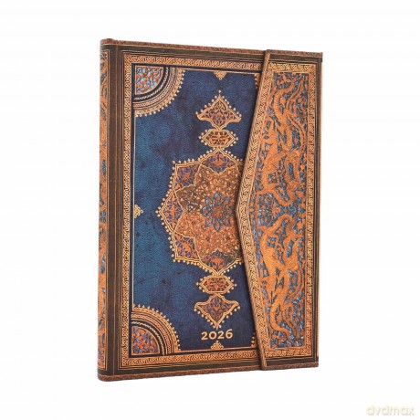 Kalendarz 2026 Safavid Indigo tygodniowy HOR Midi [KALENDARZ]
