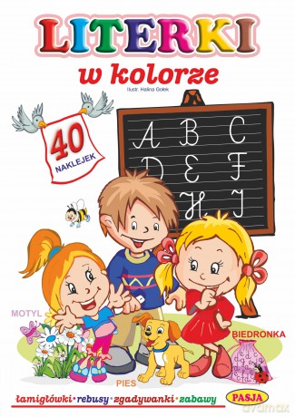Literki w kolorze - Halina Gołek [KSIĄŻKA]