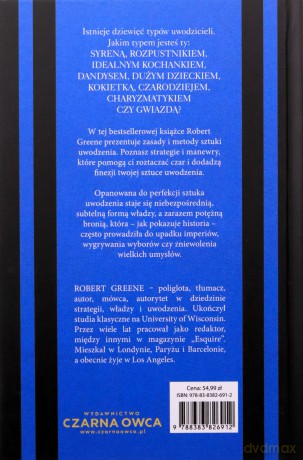 Sztuka uwodzenia. Praktyczny przewodnik po tajemnicach manipulacji - Robert Greene [KSIĄŻKA]