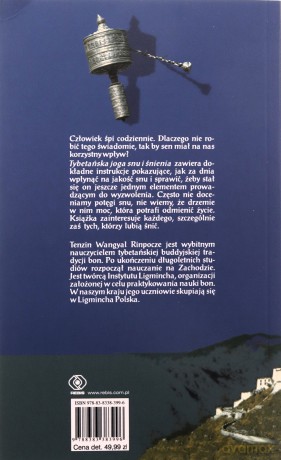 Tybetańska joga snu i śnienia - Tenzin Wangyal [KSIĄŻKA]