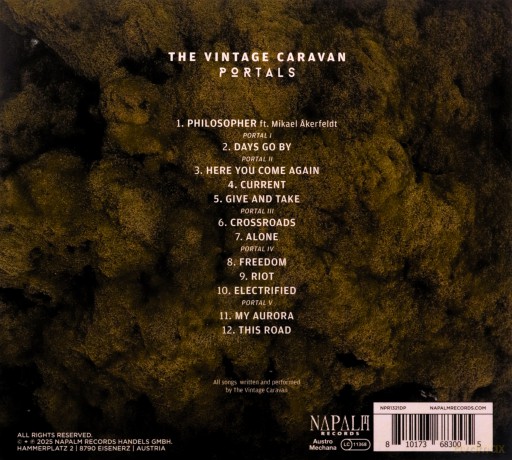 The Vintage Caravan: Portals (digipack) [CD]