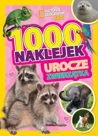 1000 naklejek. Urocze zwierzątka [KSIĄŻKA]
