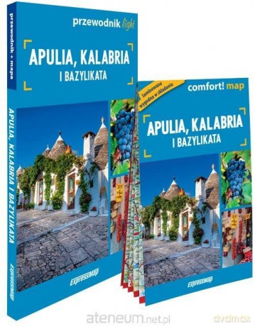 Apulia, Kalabria.. light: przewodnik + mapa - Tomasz Duda [KSIĄŻKA]