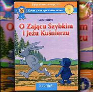 O Zającu Szybkim i Jeżu Kuśnierzu +CD - Lech Tkaczyk [KSIĄŻKA]