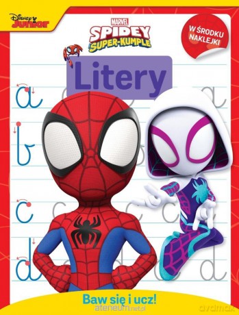 Baw się i ucz! Litery Marvel Spidey i Super-kumple [KSIĄŻKA]