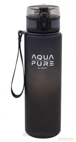 Bidon Aqua Pure grey/black 600ml