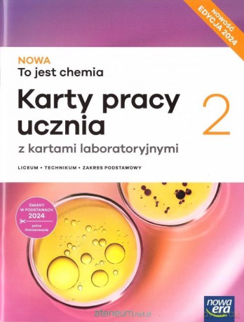 Chemia LO 2 Nowa To jest chemia pracy zakres podstawowy 2025 [KSIĄŻKA]