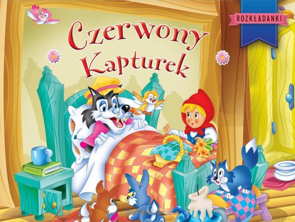 Czerwony Kapturek. Rozkładanki [KSIĄŻKA]