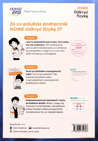Fizyka LO 2 Odkryć fizykę podręcznik zakres podstawowy 2025 - Braun Marcin, Śliwa Weronika [KSIĄŻKA]
