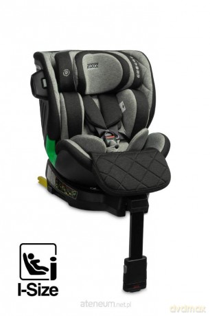 Fotelik Turox I-Size grafit (40-150cm)