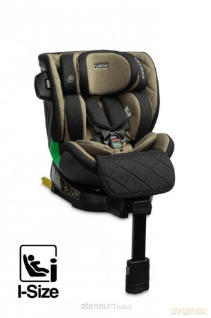 Fotelik Turox I-Size khaki (40-150cm)