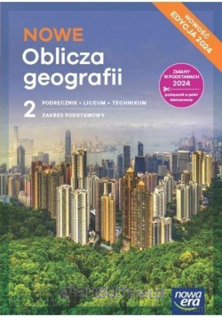 Geografia LO 2 Oblicza geografii podręcznik zakres podstawowy 2025 [KSIĄŻKA]