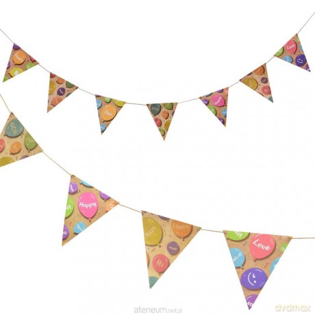 Girlanda Kraft Balloons