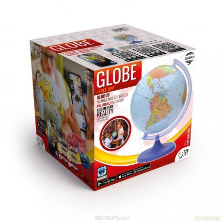 Globus polityczny w kartonie Multi Globe AR 22cm SK