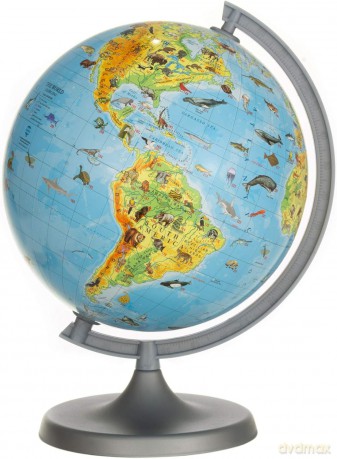 Globus zoolog. podświetl. Multi Globe AR 22cm GB