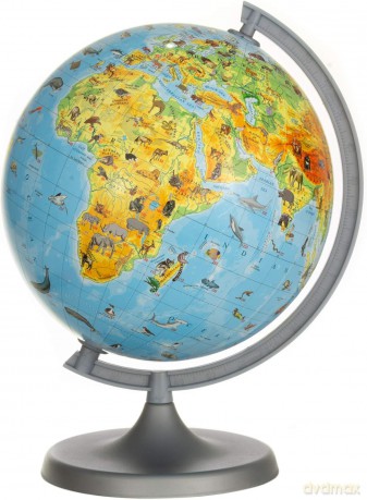 Globus zoolog. podświetl. Multi Globe AR 22cm GB