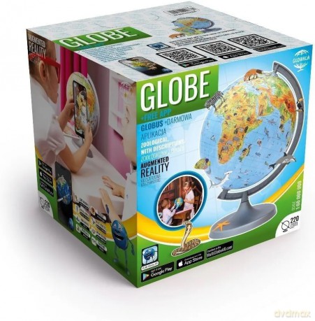 Globus zoolog. podświetl. Multi Globe AR 22cm GB