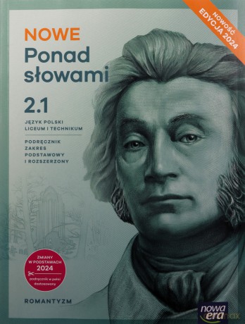 Język polski LO 2 Ponad słowami cz.1 podręcznik zakres podstawowyiR 2025 [KSIĄŻKA]