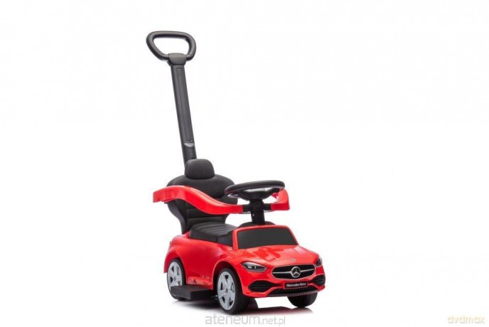 Jeździk z pchaczem Mercedes 3w1 czerwony