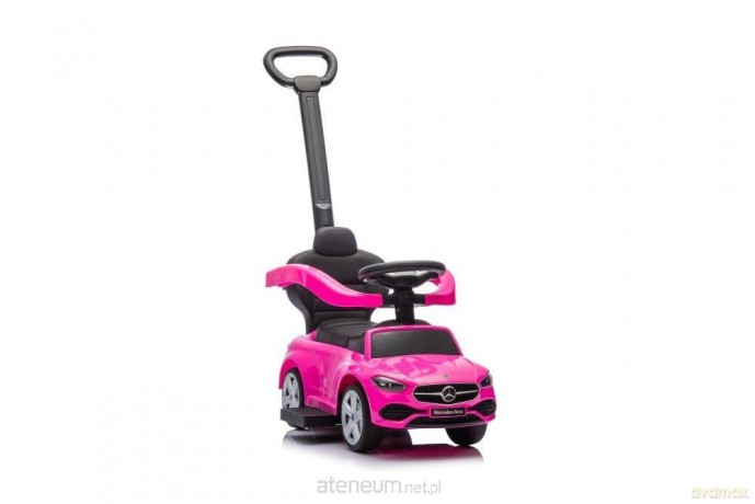 Jeździk z pchaczem Mercedes 3w1 różowy