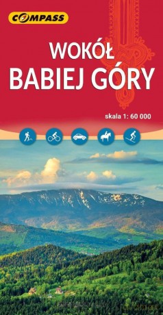 Mapa turystyczna - Wokół Babiej Góry