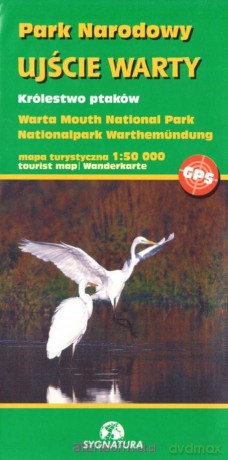 Mapa turystyczna Park Narodowy Ujście Warty 1:50 000