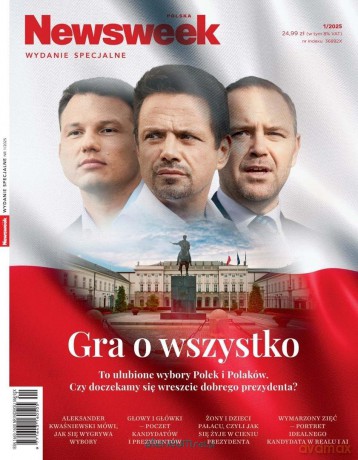 Newsweek Wydanie Specjalne 1/2025 Gra o wszystko [KSIĄŻKA]