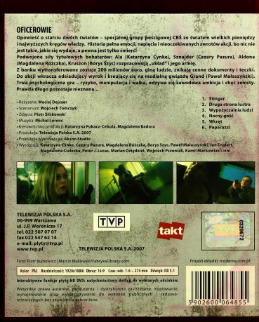 Oficerowie 1. Film HD DVD [DVD]