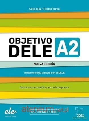 Objetivo DELE A2 Nueva Edicion 2024 + online [KSIĄŻKA]
