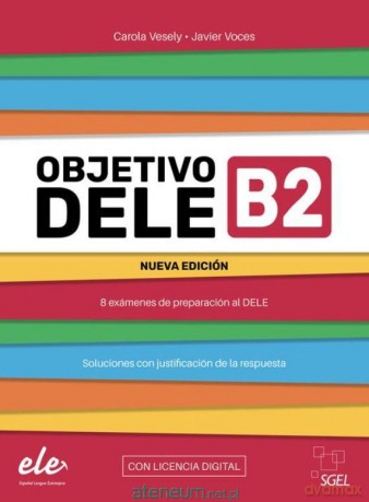 Objetivo DELE B2 Nueva Edicion 2024 + online - Teresa Bordón Martinez, Carmen Bordón Martinez [KSIĄŻKA]