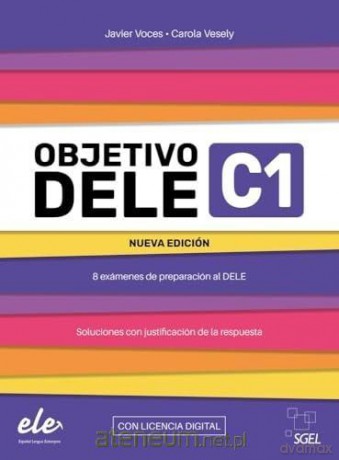 Objetivo DELE C1 Nueva Edicion 2024 + online - Teresa Bordón Martinez, Carmen Bordón Martinez [KSIĄŻKA]