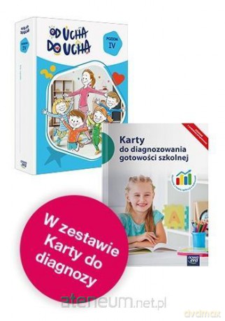 Od ucha do ucha. Poziom 4 [KSIĄŻKA]