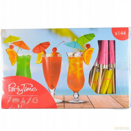 Parasolki papierowe 144szt
