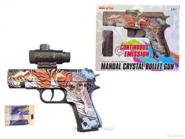 Pistolet na kulki wodne 7-8mm w pudełku