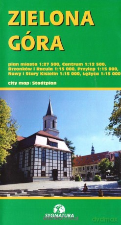 Plan miasta - Zielona Góra