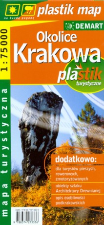 Okolice Krakowa. Mapa turystyczna w skali 1:75 000 [KSIĄŻKA]