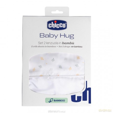 Prześcieradło Baby Hug G/D bambusowe foliage