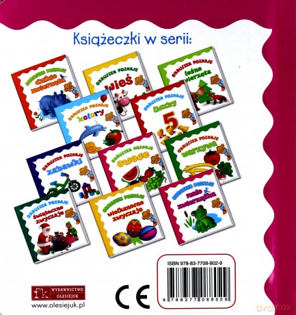 Okruszek poznaje małe zwierzątka - Anna Wiśniewska [KSIĄŻKA]