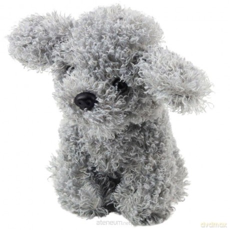 Pudel miniaturowy pluszowy szary 20cm