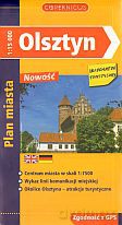 Olsztyn. Plan miasta w skali 1:15 000 [KSIĄŻKA]