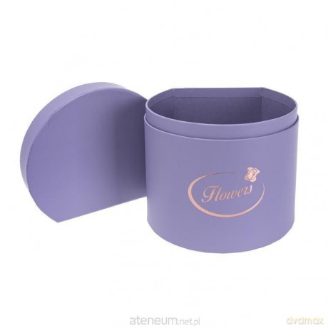 Pudełko Flower Box purpurowy